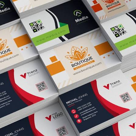 Visiting cards