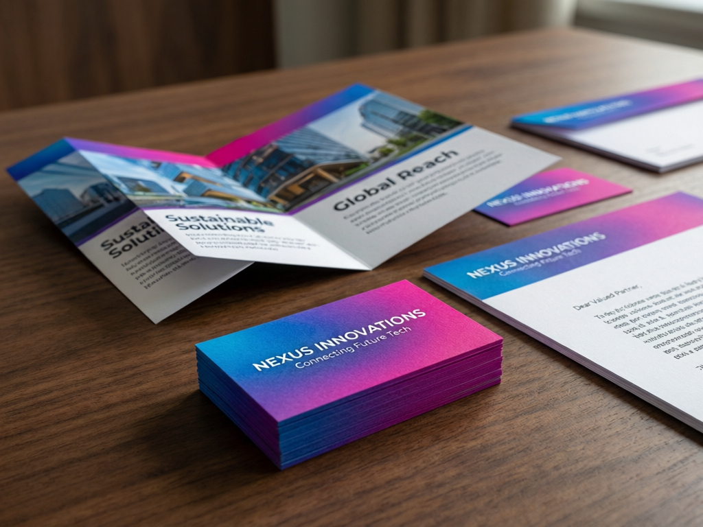 Premium printed stationery