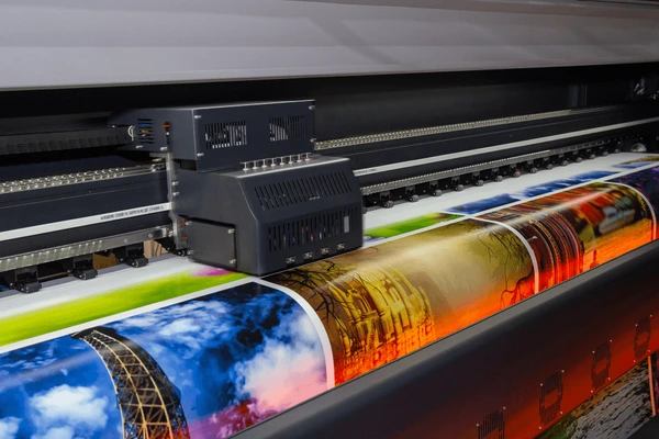 Digital printing in progress